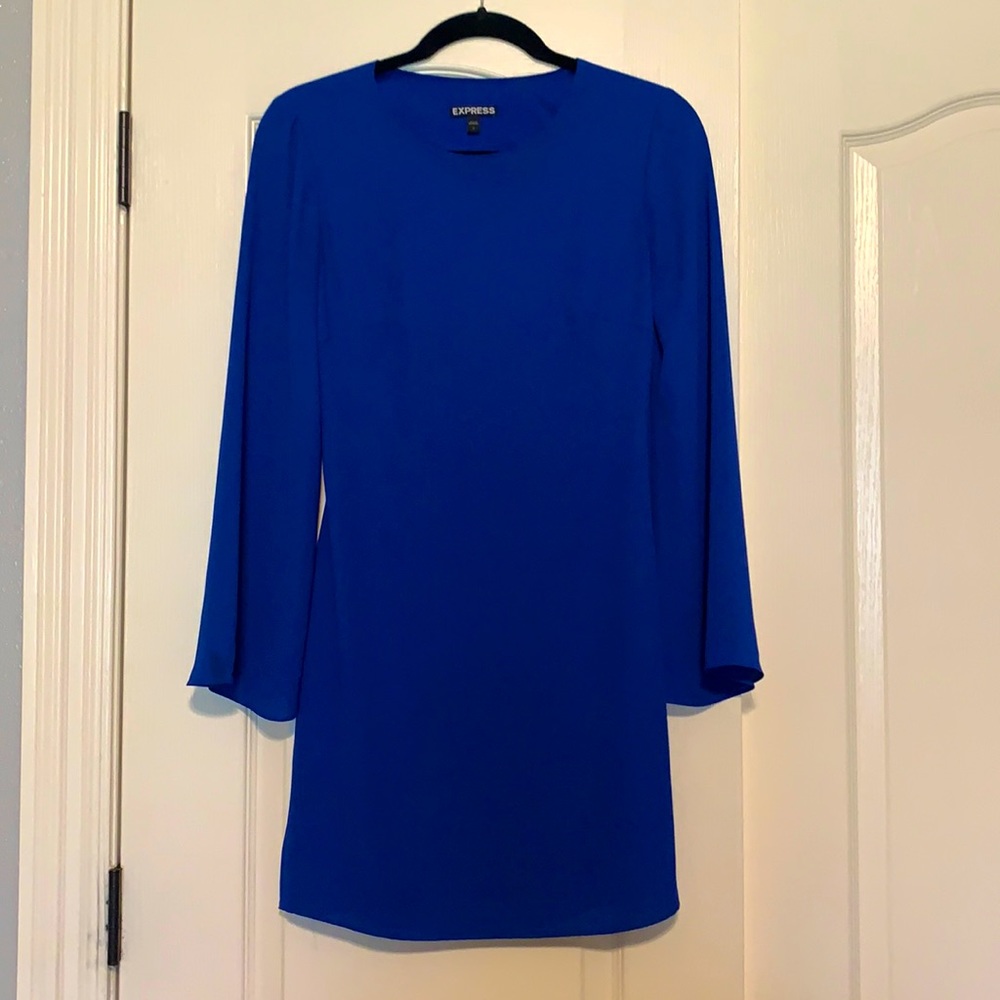Express, royal blue, size 2 dress